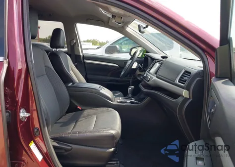 2016 Toyota Highlander Le Plus V6 from USA, damaged, VIN 5TDZKRFH5GS169747